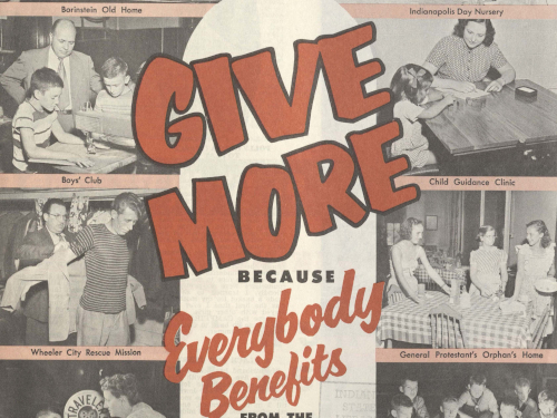 Give more because everybo...