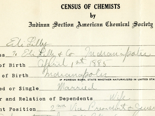 Eli Lilly Census of Chemi...