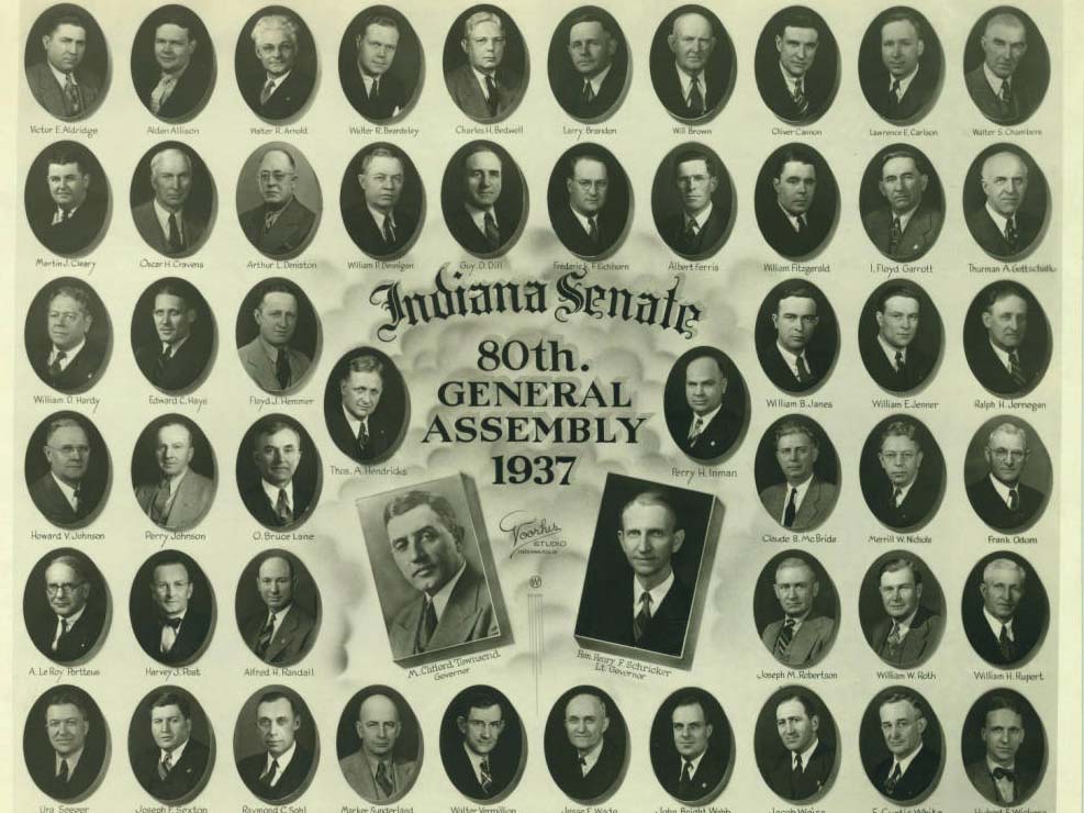  Indiana State Senate, 1937