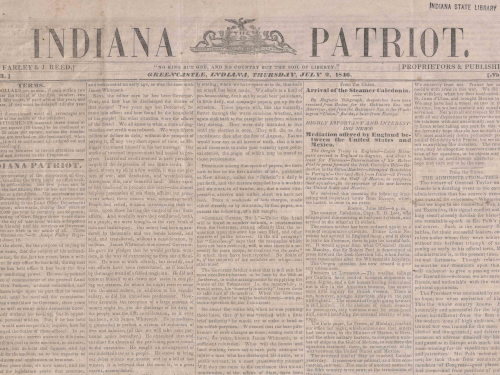 The Indiana Patriot, 1846...