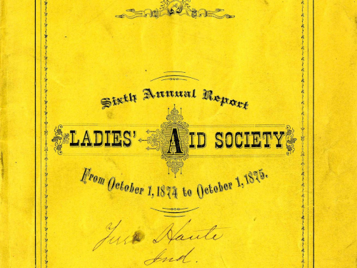 Ladies' Aid Society ...