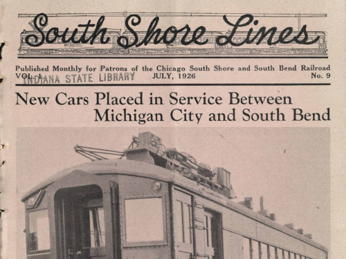 South Shore lines, 1926-07